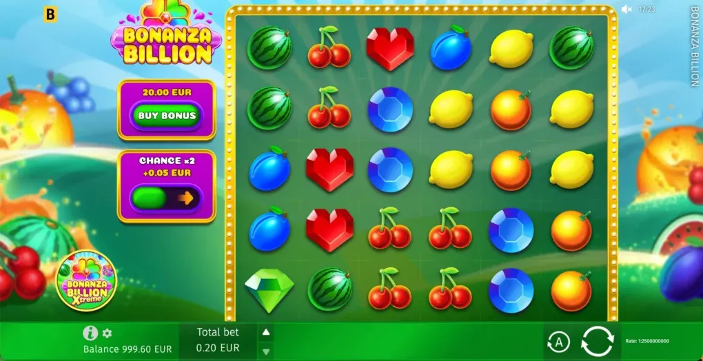 Bonanza Billion official gameplay