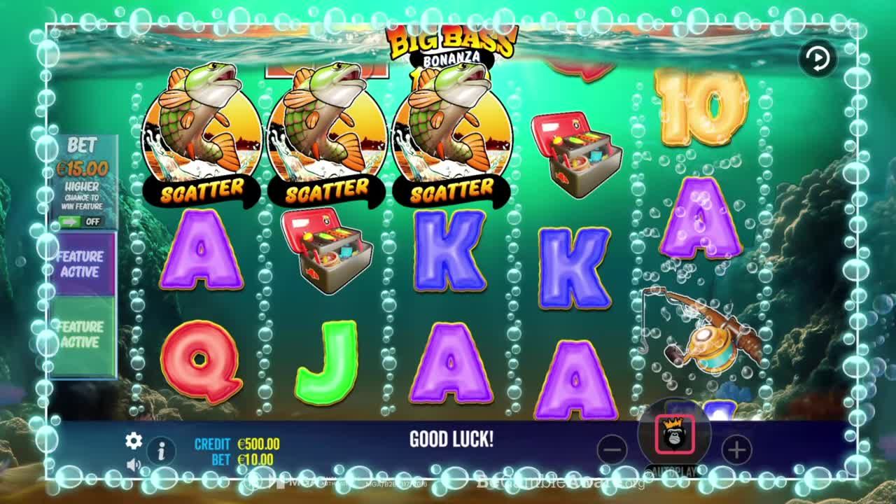 Big Bass Bonanza 1000 official feature artwork