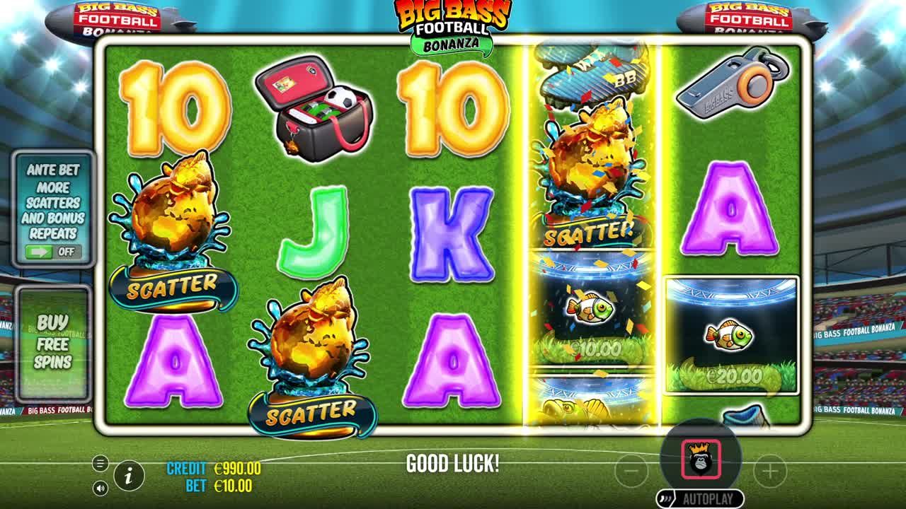 Big Bass Football Bonanza official feature screenshot