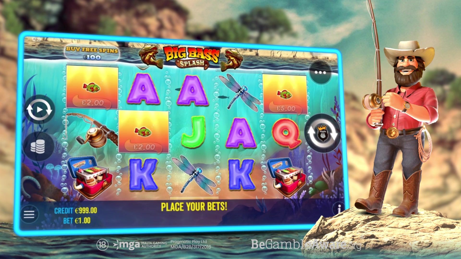 Big Bass Splash official gameplay