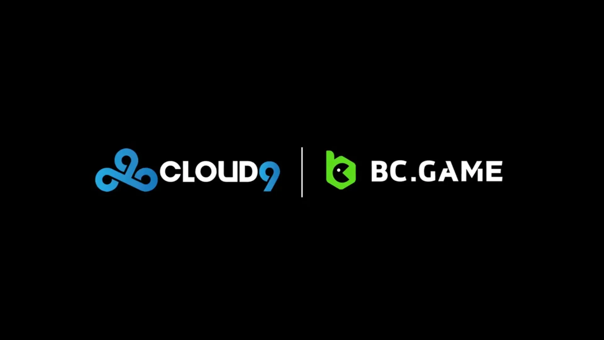 Cloud9 and BC.GAME partnership logos