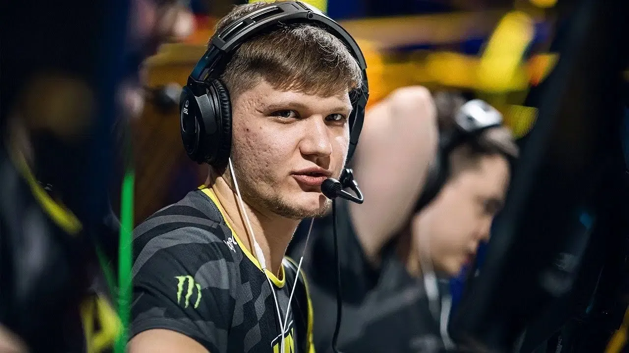 Oleksandr s1mple Kostyliev at a Counter-Strike event