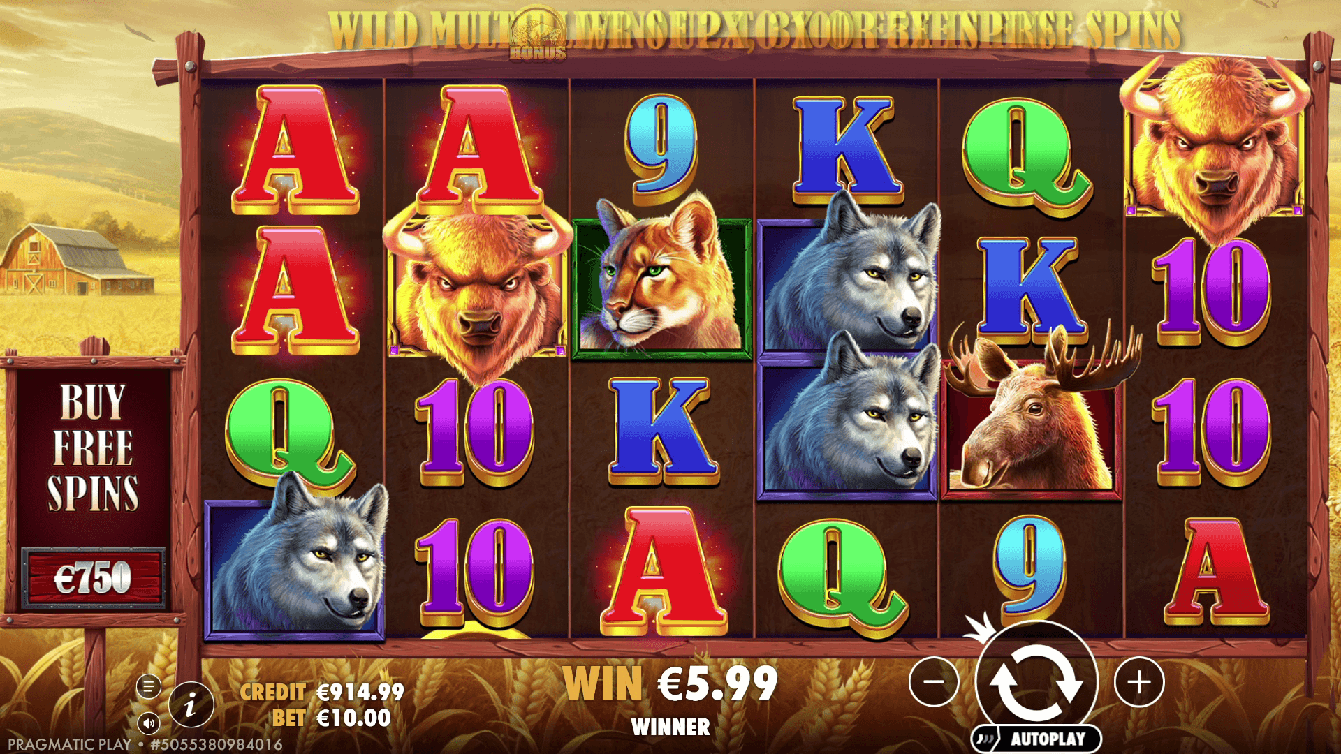 Buffalo King official gameplay image