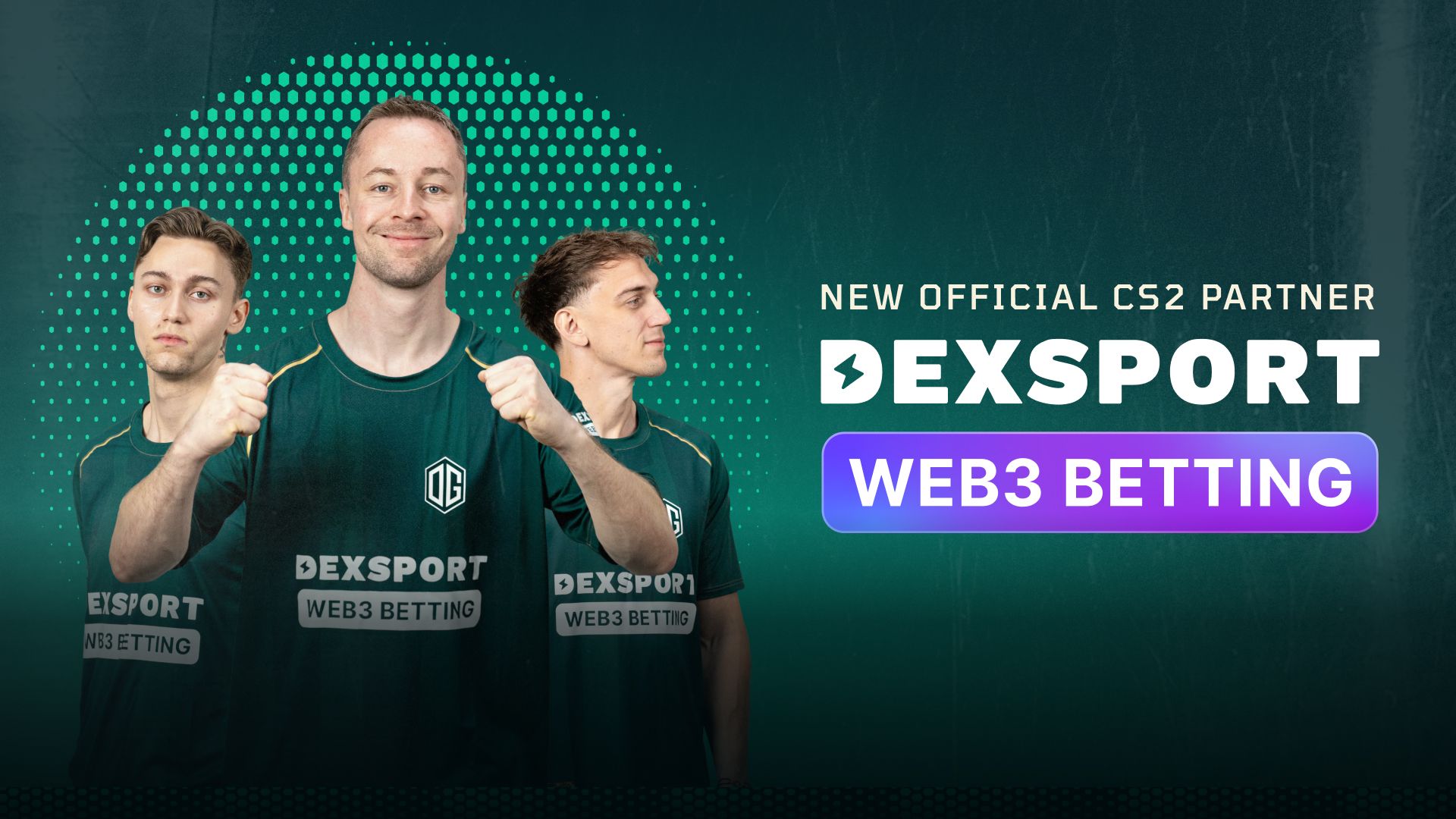 OG.Dexsport Counter-Strike 2 partnership artwork