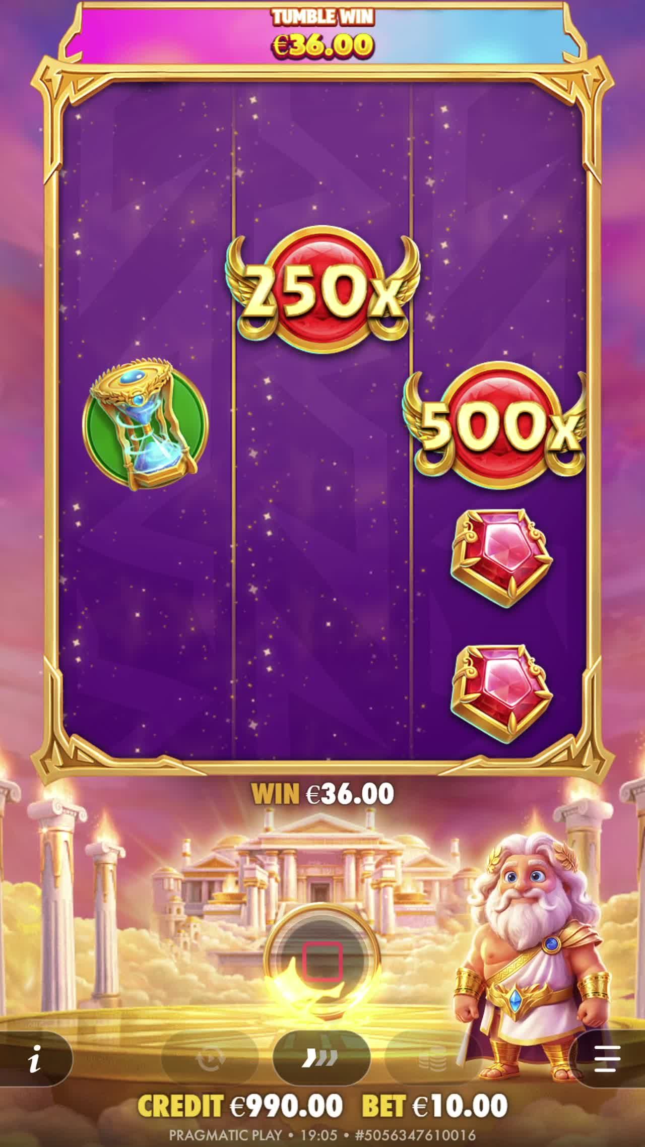 Gates of Olympus POP official feature screenshot