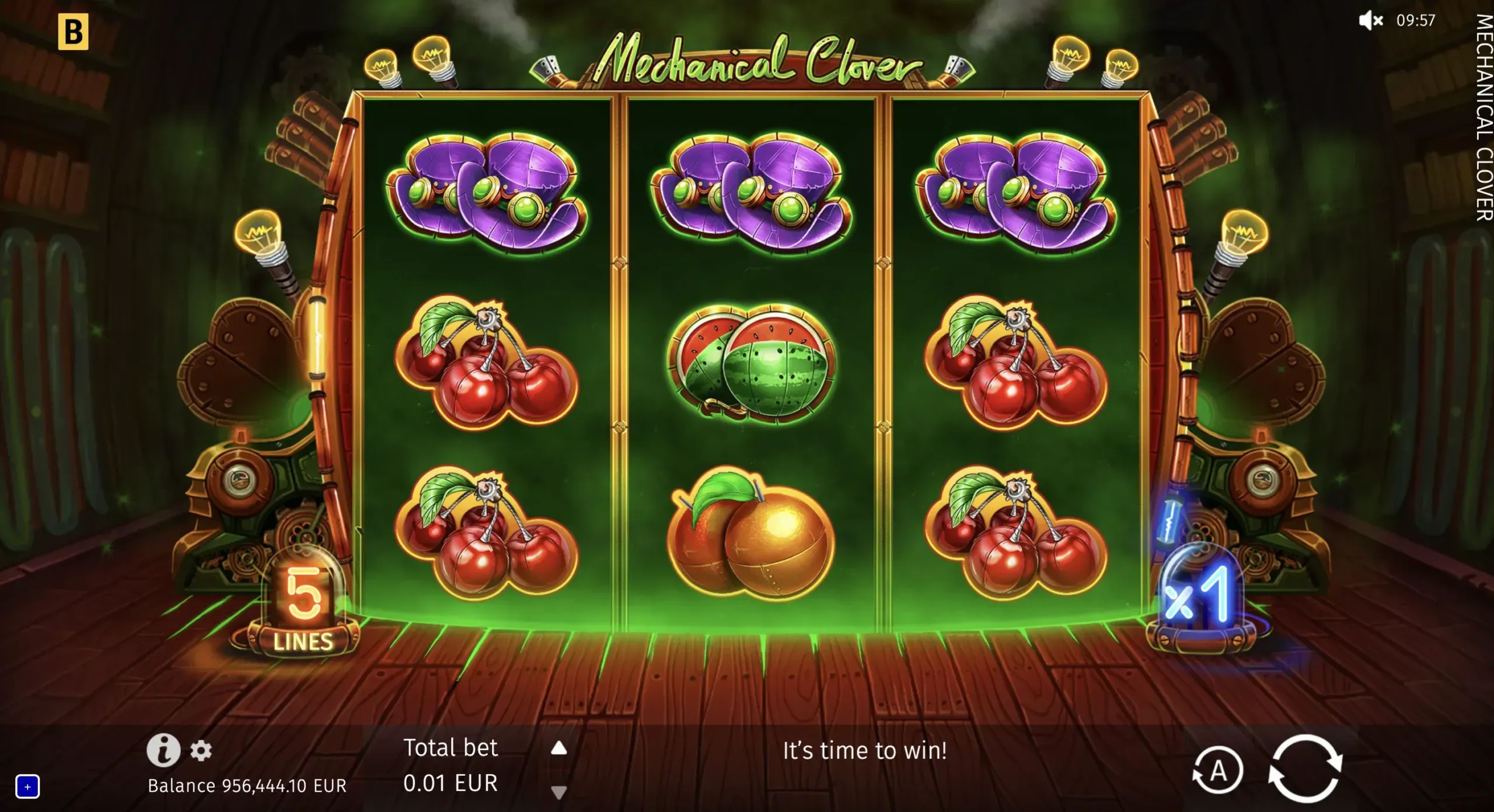 Mechanical Clover official five-line main game