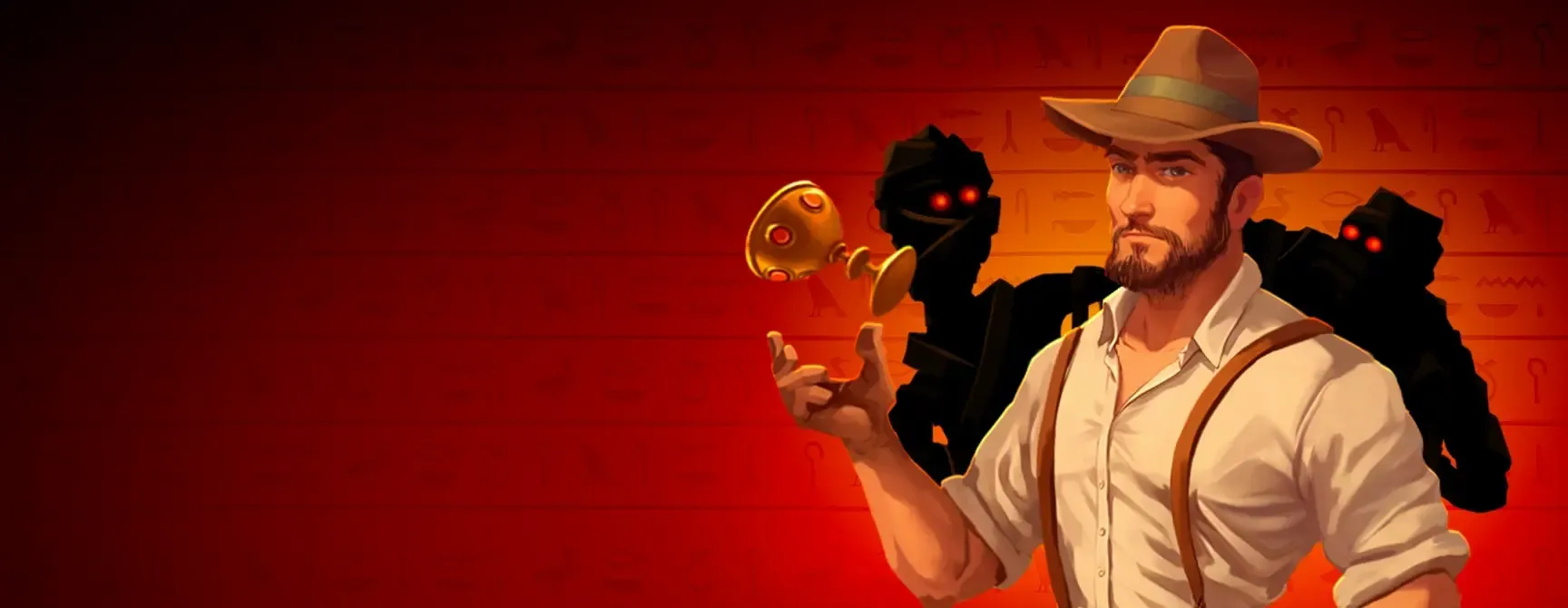 Mummy's Gold official Egyptian adventure cover artwork