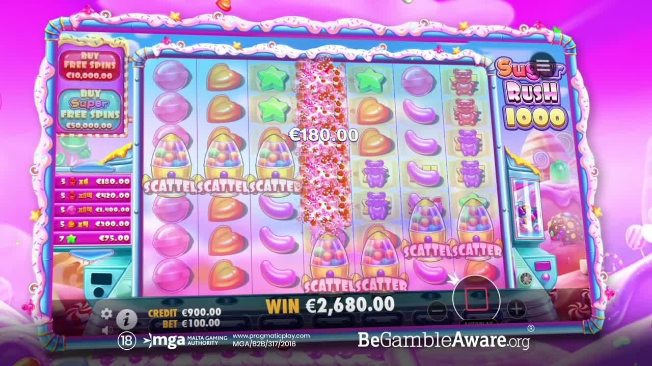 Sugar Rush 1000 official feature artwork