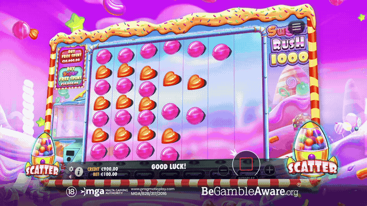 Sugar Rush 1000 official animated gameplay preview