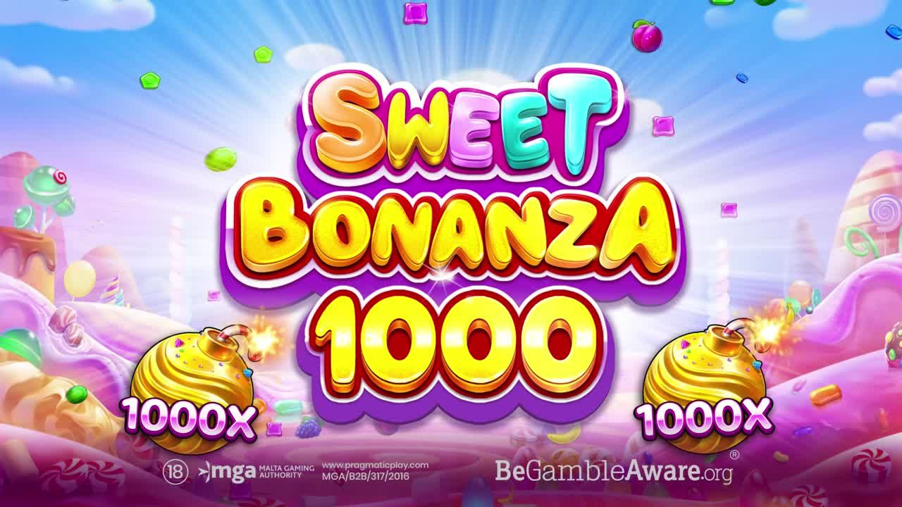 Sweet Bonanza 1000 official feature artwork