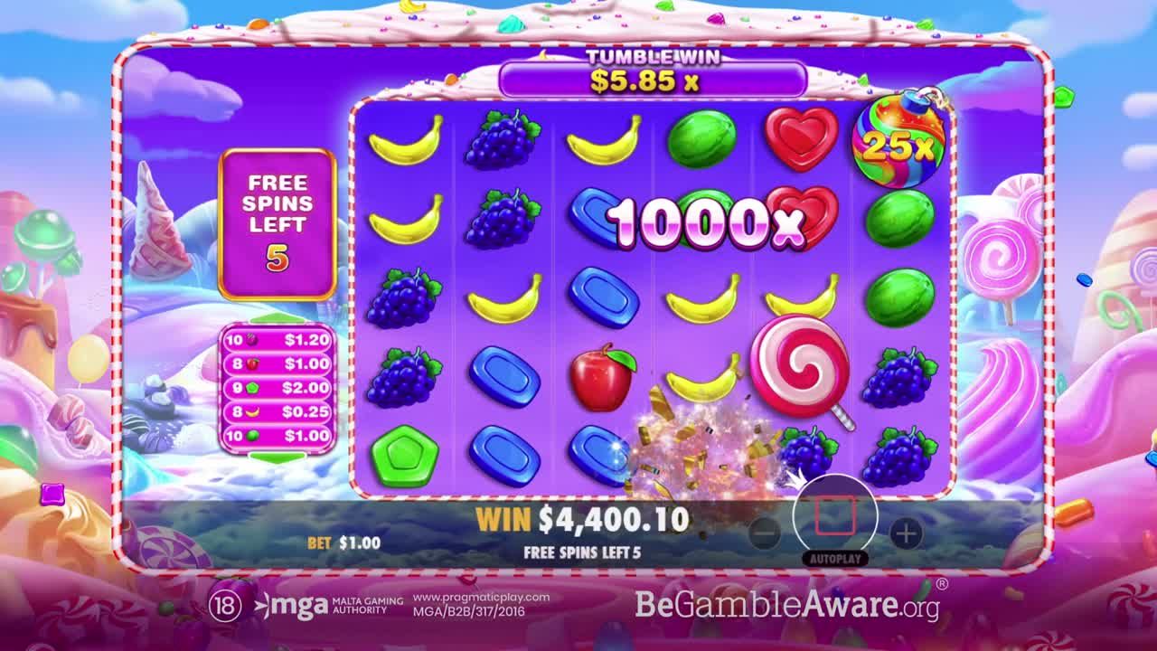 Sweet Bonanza 1000 official gameplay