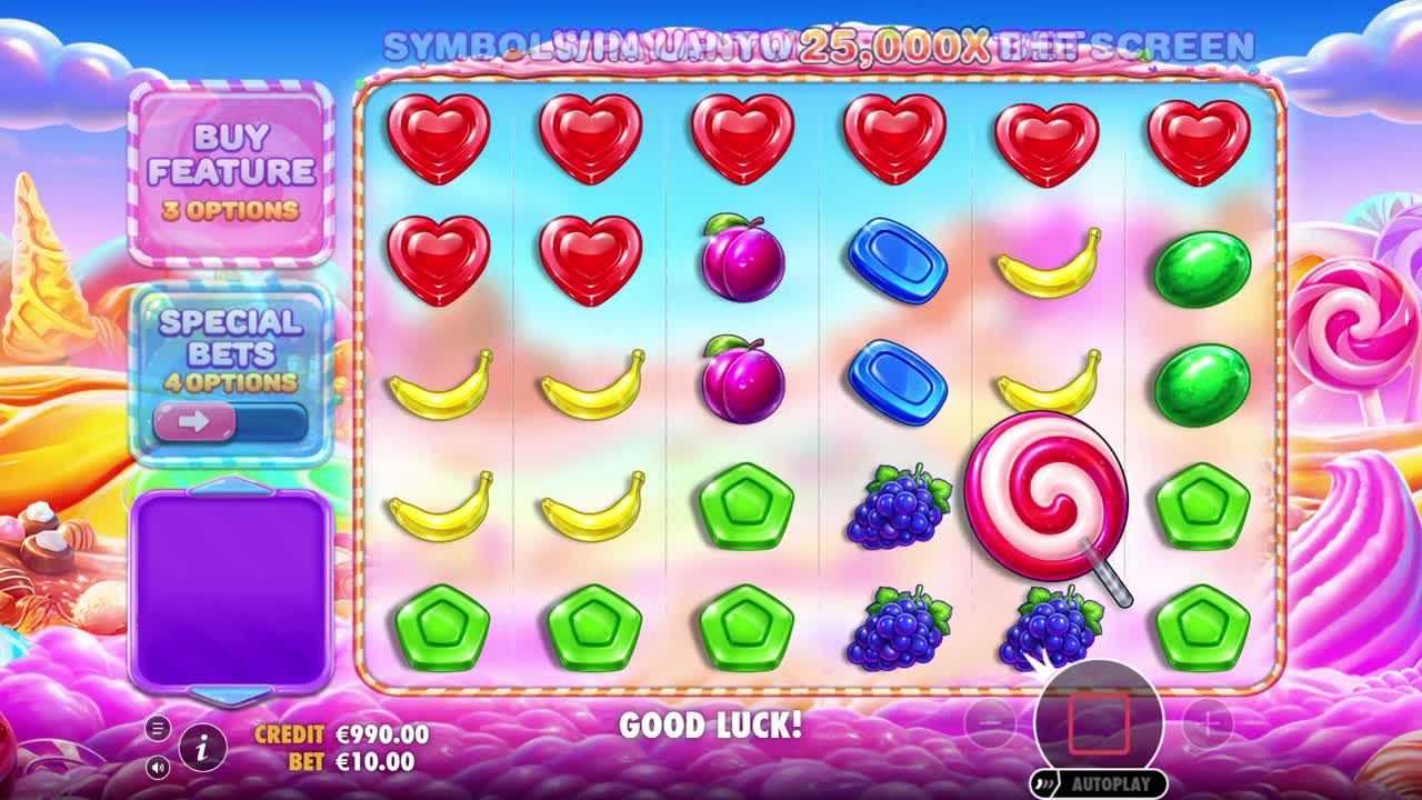 Sweet Bonanza 2500 official gameplay