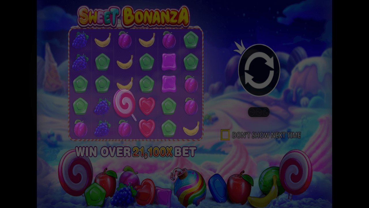 Sweet Bonanza official feature screenshot