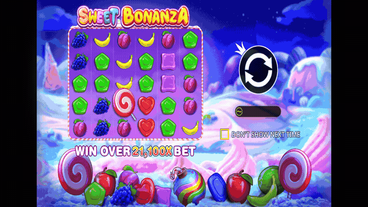 Sweet Bonanza official animated gameplay preview