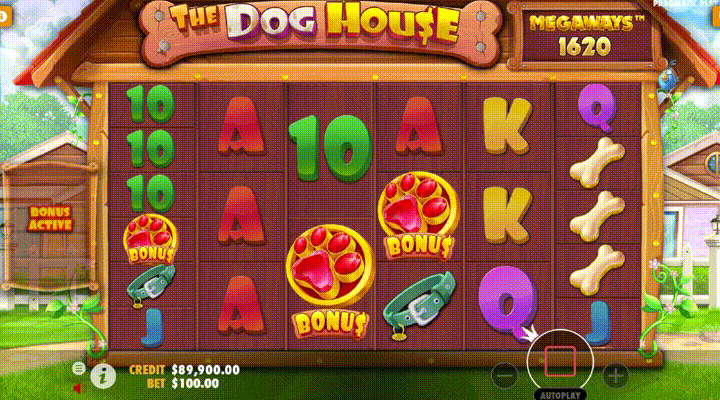 The Dog House Megaways official animated gameplay preview